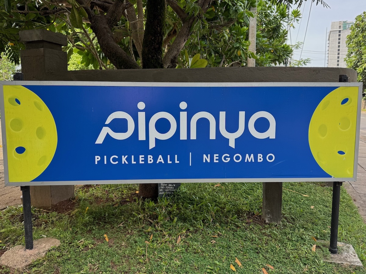 Negombo Diaries: Pickleball